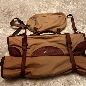 Duluth Trading Brown Cavas Garment Bag 25x40